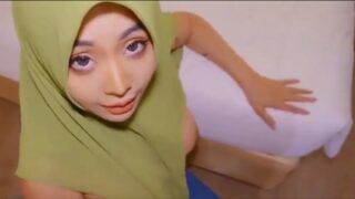 Bokep Indo Tante Hijab Hijau Menggoda